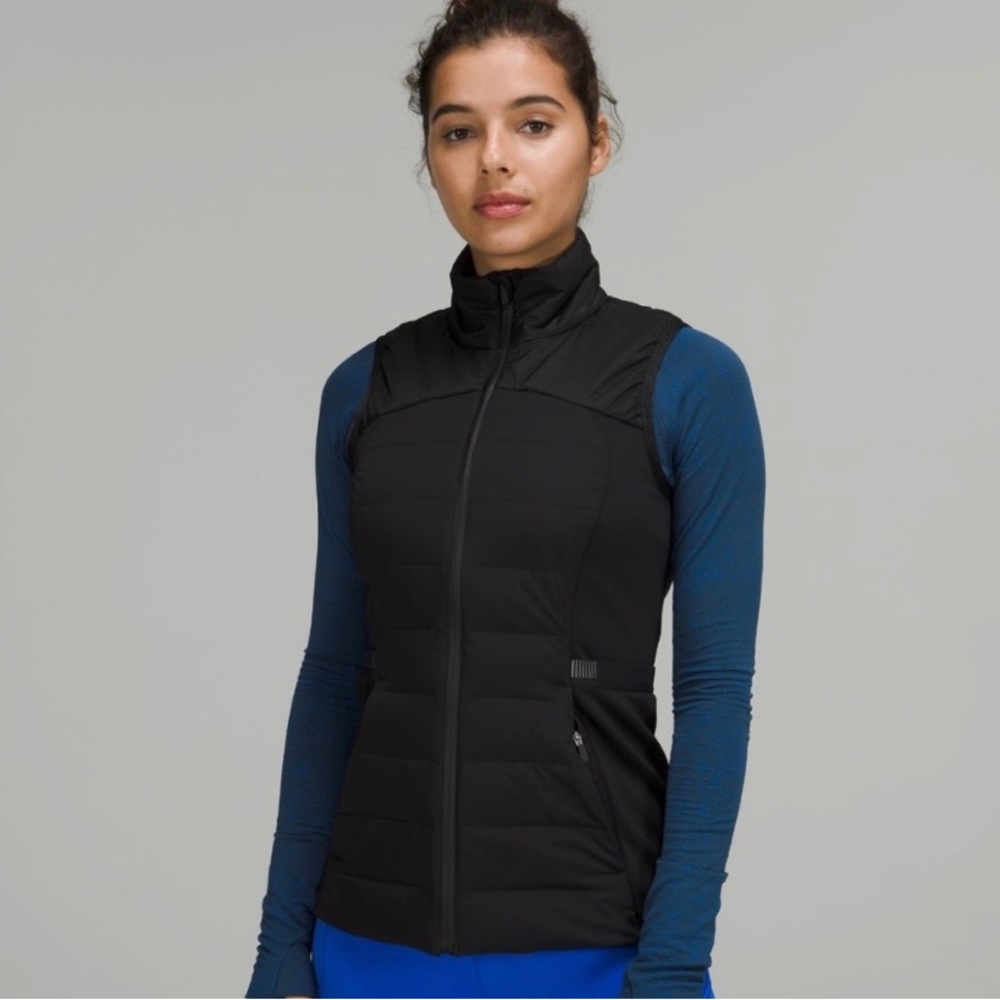 Lululemon Down for it all Vest size 12 NWOT